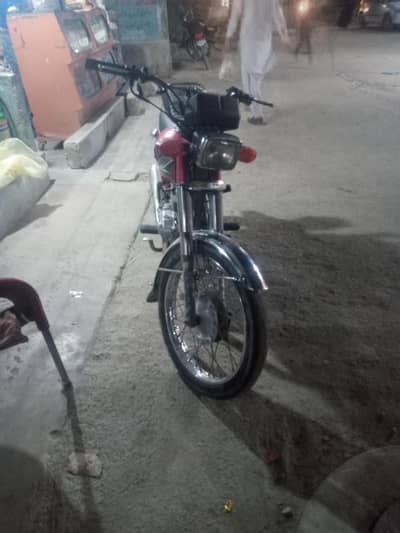 I am selling Honda cg 125 karachi number