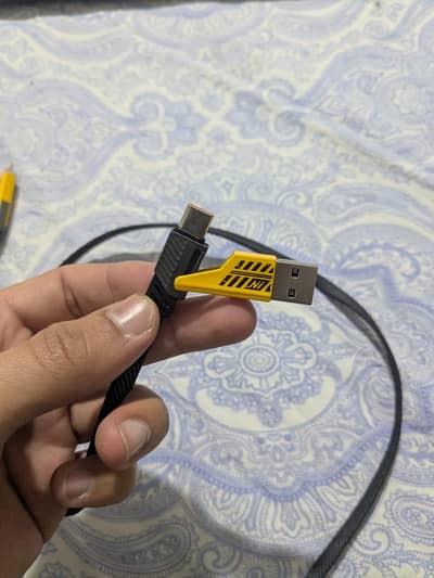 65W fast charging cable with different type