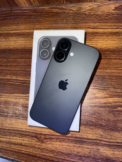 IPHONE 16 jv 128Gb BLACK colour physical sim Canadian model