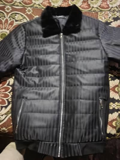Leather jacket 1 Time use only. XL SIZE