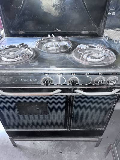 3 stoves with oven
