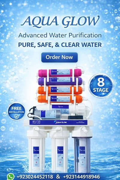 Aqua Glow Ro Water purifier filter