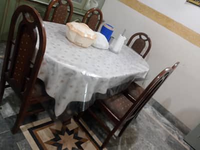 Daning tables 5 chair  big table