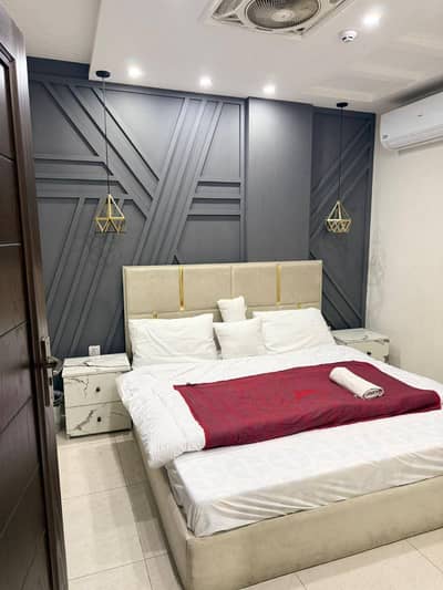 One bed apartment per day available Gulbarga green Islamabad