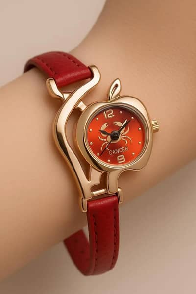 Sleek Women Apple Style Analogue Watch