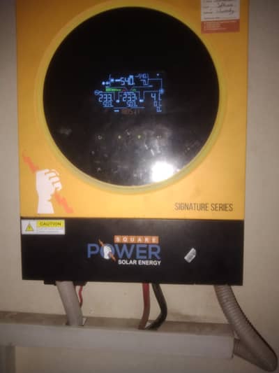 6kw hybrid inverter 6 month used