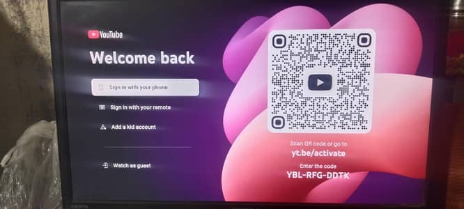 22 inch LED with Etisalat android box 9 version new