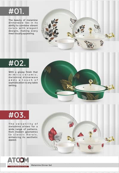 Atcom dinner sets