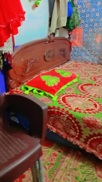 double bed with mattress for sale karna hai