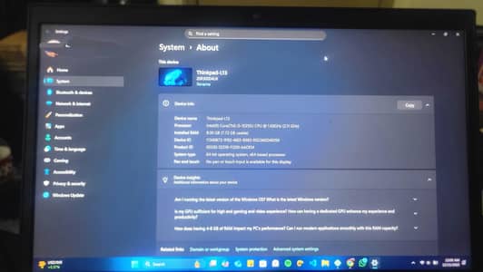 Lenovo ThinkPad L13 Laptop