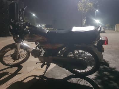 honda CD 70 black colour