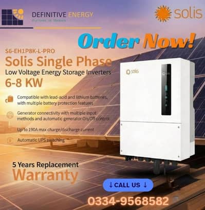Solis Hybrid 6KW Pro and 8KW Plus Inverters at Best Rates Guaranteed
