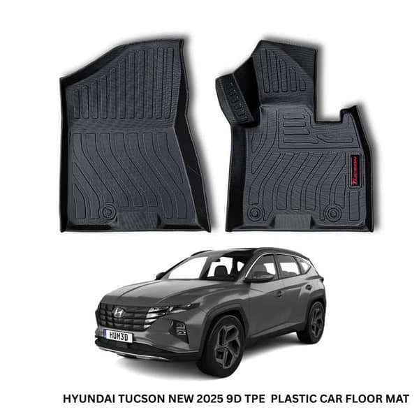 HYUNDAI TUCSON HYBRID NEW  TPE PLASTIC HEAVY DUTY CAR FLOOR MAT