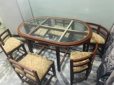 dining table 6 chairs for sale