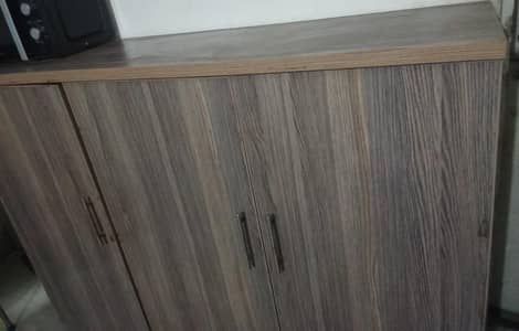 homemade storage wood cabinet