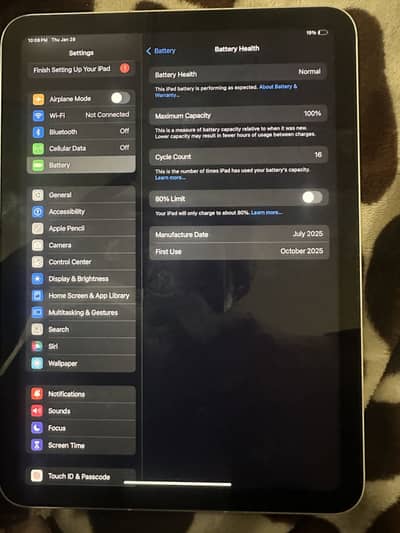 Ipad 11 generation (A16)