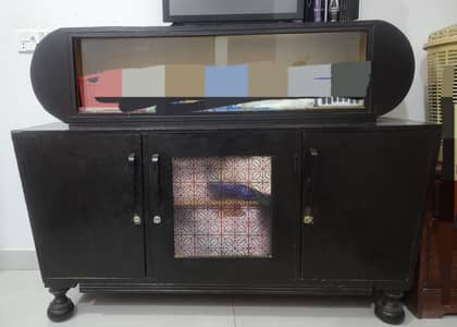 showcase wooden made