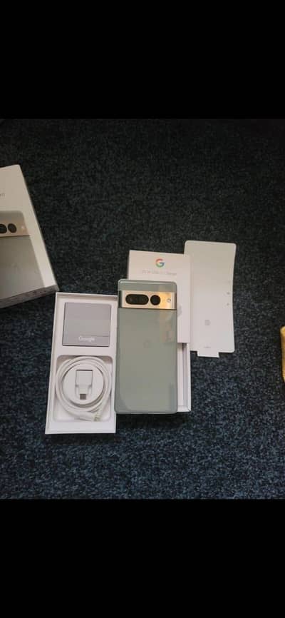 google pixcl 7 pro 12GB ram 256 GB storage Whatsapp number 03222352063