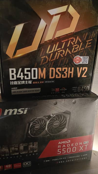 Ryzen 5 3600 With Rx 5500XT 8GB DDR6