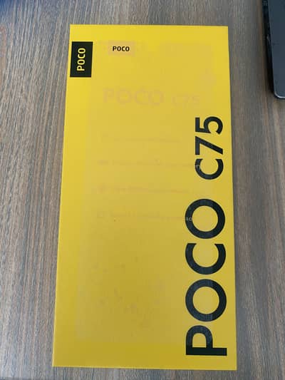 Poco Poco C75 8/256 (3 months slightly used) with box and charger.