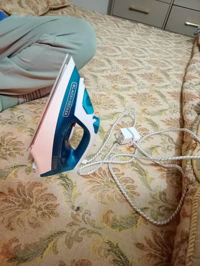 black and decker  steam iron