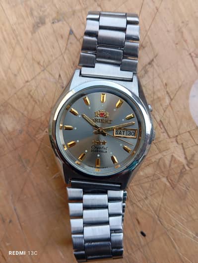 orient 3 Star automatic watch.