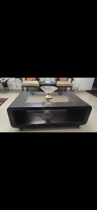 Center Table with two corner tables