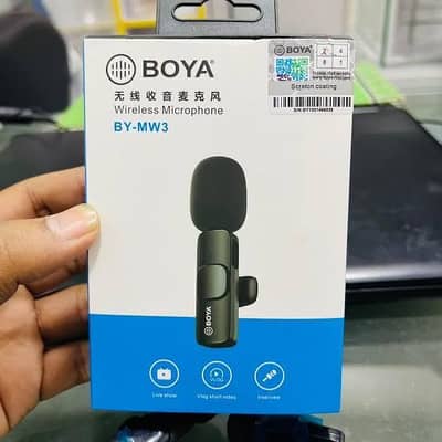 Boya wireless mic (Dual function)