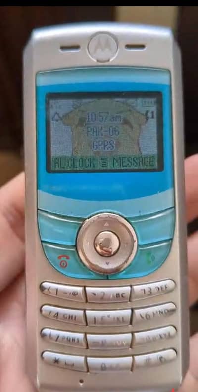 Motrola Antique C550 released in 2003,