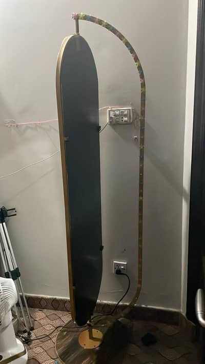 LED Floor Mirror with Stand – Like New
