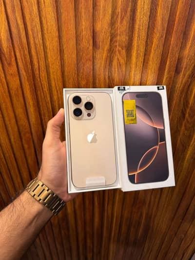 iPhone 16 Pro 256GB PTA With Box New Condition