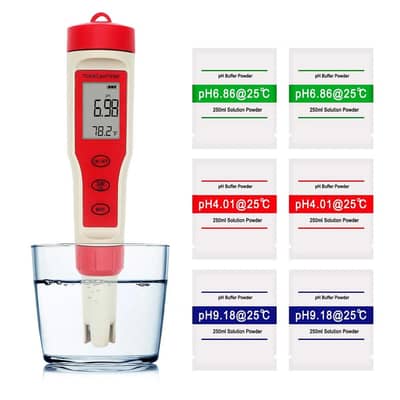 The EZ-9908 4-in-1 Water Quality Tester (pH/TDS/EC/Temp)