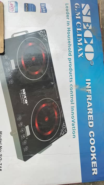 Seco stove model SG-715