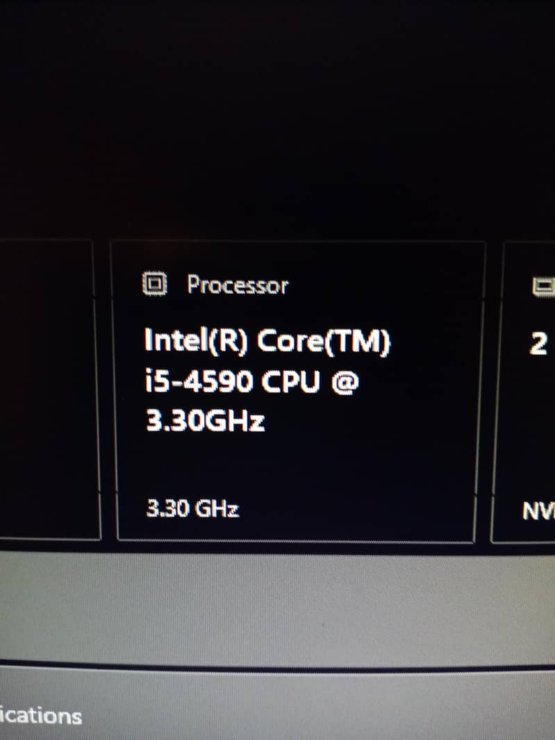 i5 4th 4590 generation Processor 0