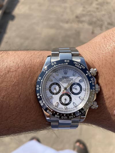 Rolex Daytona panda automatic Iwc AP pp Omega Cartier Pagani