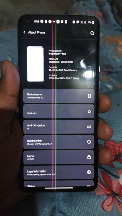 one plus 9 pro vip phone  12.256. Gb . 03039919298