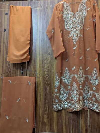 Ladies Chiffon Suits (3-piece)