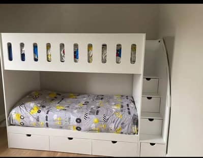 Bunk bed | Kid wooden bunker bed | Baby bed | Double bed | Triple bed