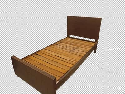 Single Bed Wooden