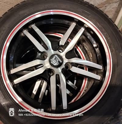 Honda , Toyota, Aqua, Fit, 15" Alloys