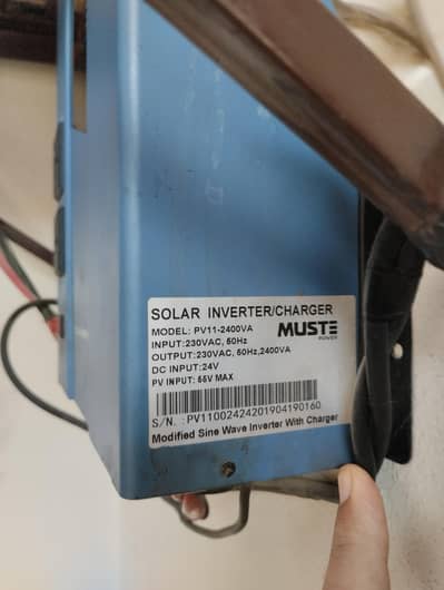 MUST 2.4KVA solar inverter