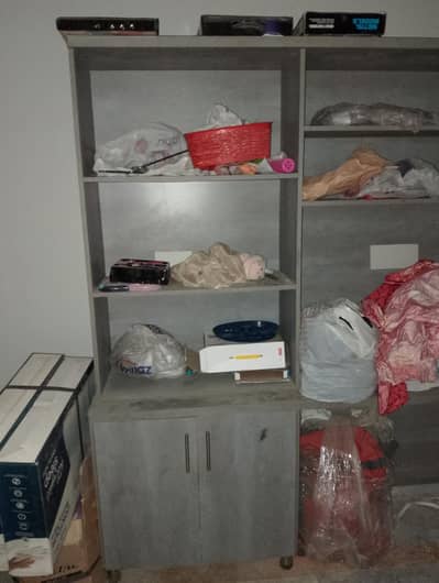 3 piece Book Shelve with cabinates