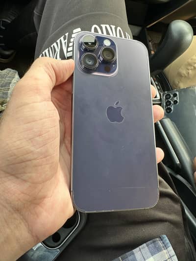 Iphone 14 pro max 256gb non pta with box cabel