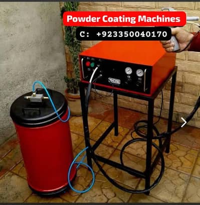 POWDER COATING UNITS, INDUSTRIAL DRYING OVENS, SPRAY BOOTH, CHEMICALS