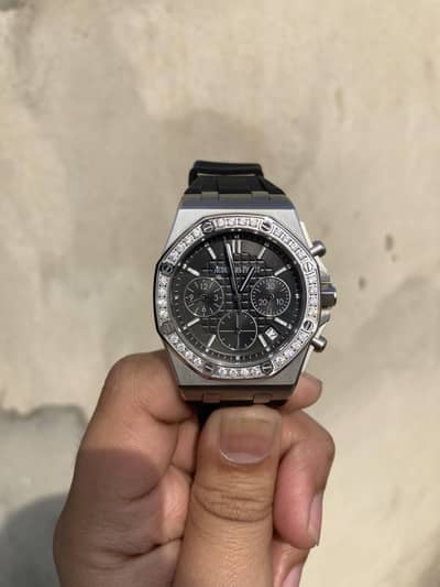 AP chronograph diamonds Omega Cartier Pagani rolex watch pp
