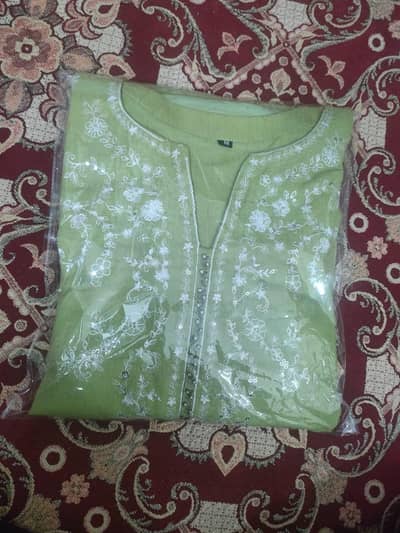 2 piece embroided shirt trouser