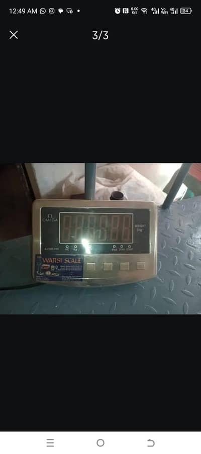 weight scale 1000 kg