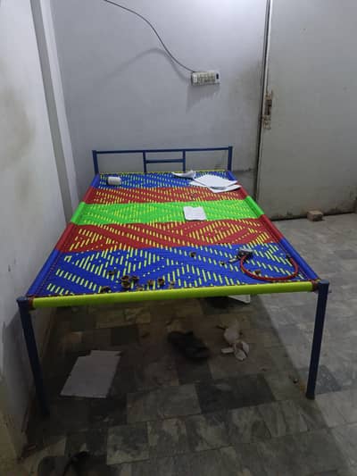 one simple big size chaarpai and one single folding chaarpai.