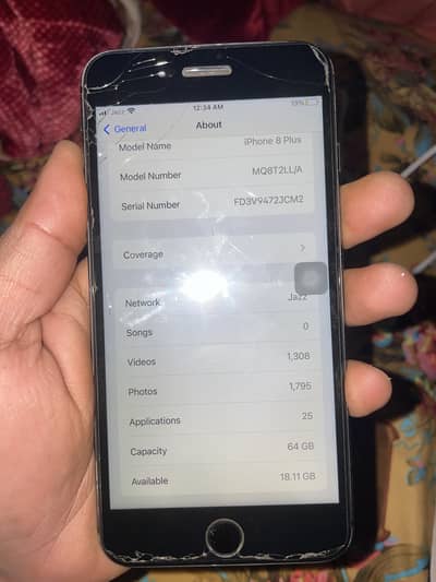 Pta approve 64 gb glass break h thora sa but working ok feel ni hota