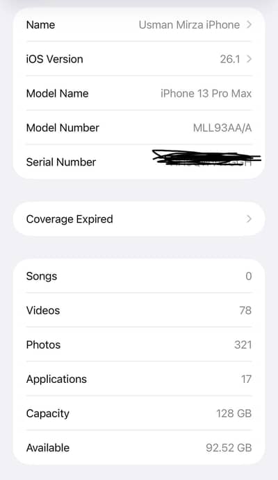 Iphone 13pro max non pta factory